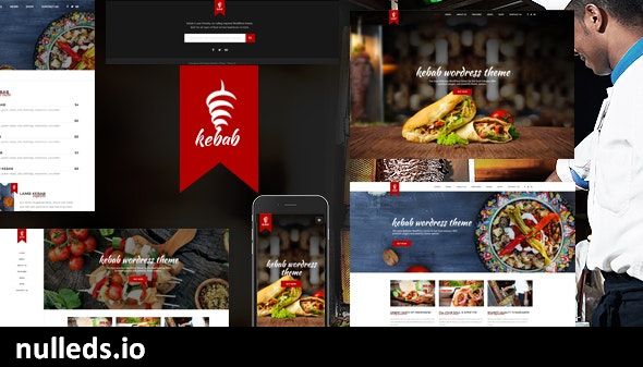 Kebab - Restaurant, Fast Food WordPress Theme