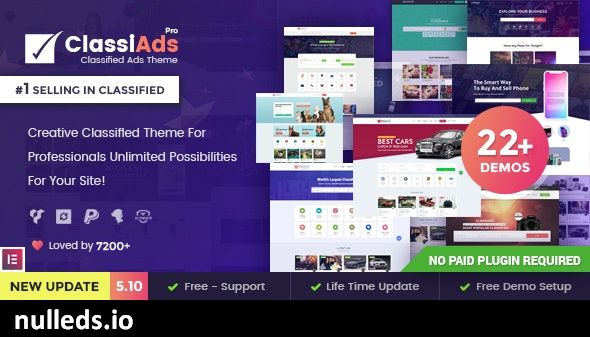 Classiads - Classified Ads WordPress Theme