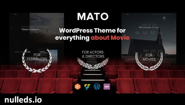 Mato - Movie Studios and Filmmakers WordPress Theme