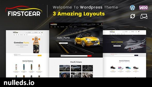 FirstGear - Multipurpose WooCommerce Theme