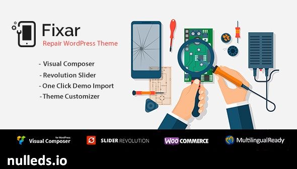 Fixar - Phone & Computer Repair Theme