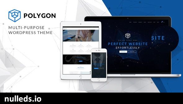 Polygon - Business Corporation  Agency WP Theme