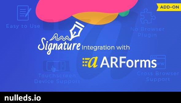 Signature Addon for Arforms