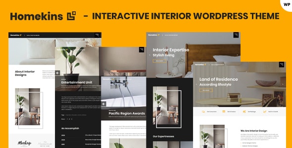 Homekins - Interior WordPress Theme