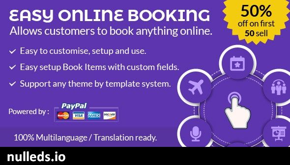 Easy online booking