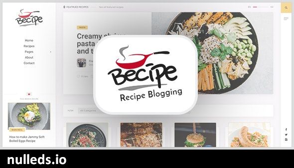 Becipe - Recipe Blogging WordPress Theme