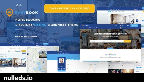 EasyBook – Hotel & Tour Booking WordPress Theme