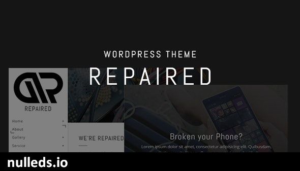 RepairEd — Digital Repair & Shop WordPress Theme