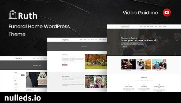 Ruth - Funeral Home WordPress Theme