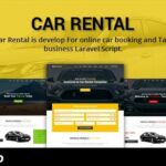 Car Rental - Cab Booking Laravel Script