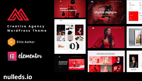 Manson - Creative Agency WordPress Theme