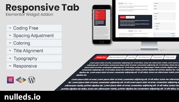 Responsive Tab Elementor Addon Plugin