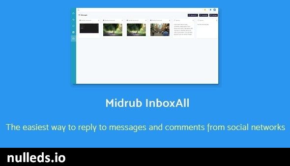 InboxAll - get notifications and reply all comments and messages from Facebook and Instagram