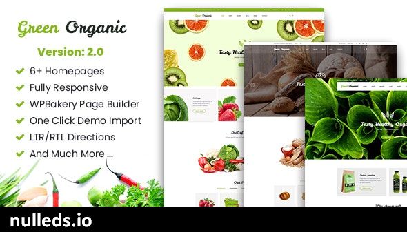 Greenorganic - WooCommerce WordPress Theme