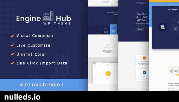 Engine Hub Marketing WordPress Theme