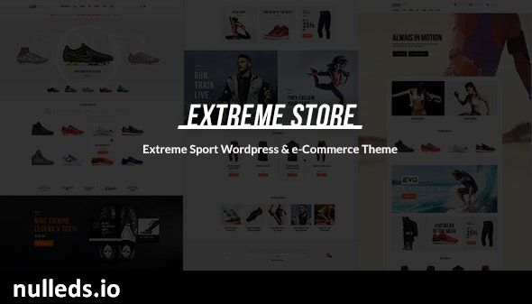 v1.5.4 Extreme | Sports Clothing & Equipment Store WordPress Theme