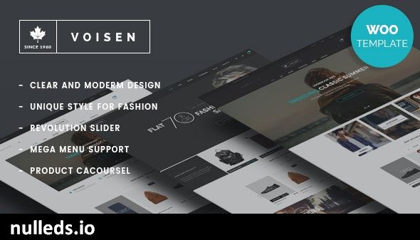 Voisen - WooCommerce Responsive Fashion Theme