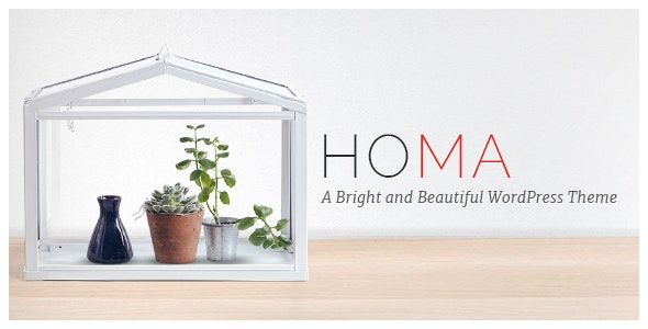 Homa - Elegant WordPress Theme