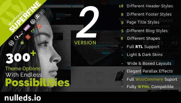 SuperFine - Multipurpose WordPress Theme