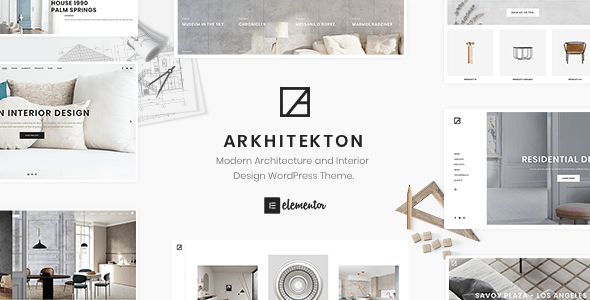 Arkhitekton - Modern Architecture and Interior Design WordPress Theme