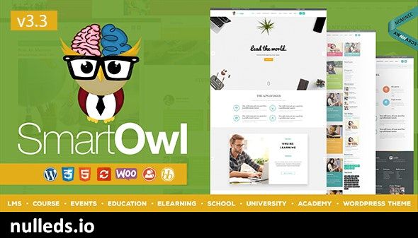 SmartOWL - LMS Education WordPress Theme