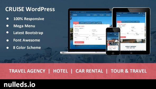 Cruise - Responsive Travel Agency WordPress Theme