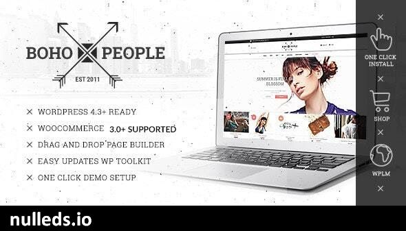 Bohopeople - Unique E-commerce WP Theme