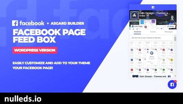 Facebook Page Feed Box WordPress Plugin