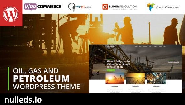 Petroleum - Oil and Gas Industrial WordPress theme