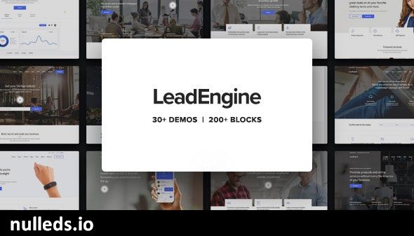 LeadEngine - Multi-Purpose WordPress Theme with Page Builder