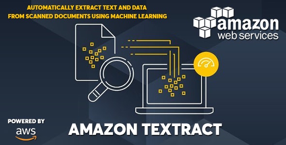 AWS Amazon Textract - Extract Text and Data with Machine Learning