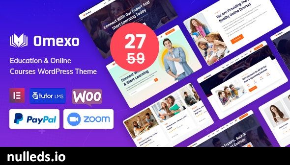 v2.0.2 Omexo - Education & Online Courses WordPress Theme