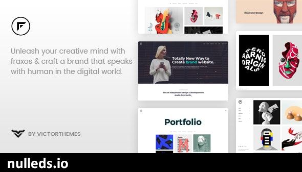 Fraxos - Creative Portfolio WordPress Theme