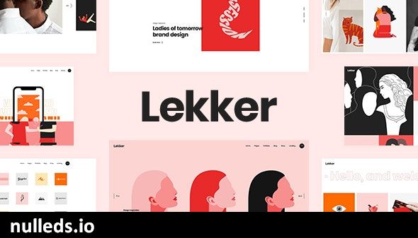 Lekker - Portfolio WordPress Theme