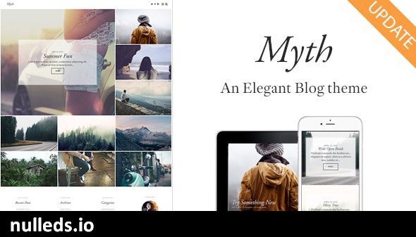 Myth - An Elegant Storytelling WordPress Blog Theme