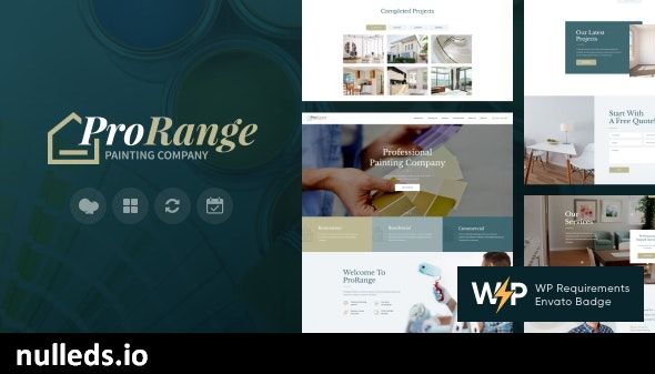 ProRange | Painting & Renovation Construction Company WordPress Theme