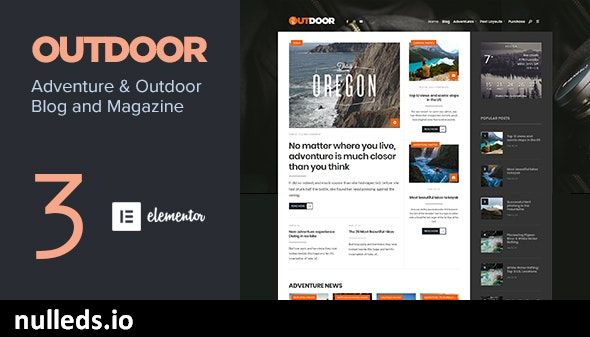 Outdoor - Responsive Adventure Blog and Magazine