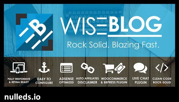 Wise Blog | Multi-Purpose AdSense Optimized WordPress Theme