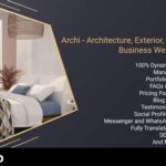 Archi - Architecture, Exterior, Interior Design Business Website And CMS