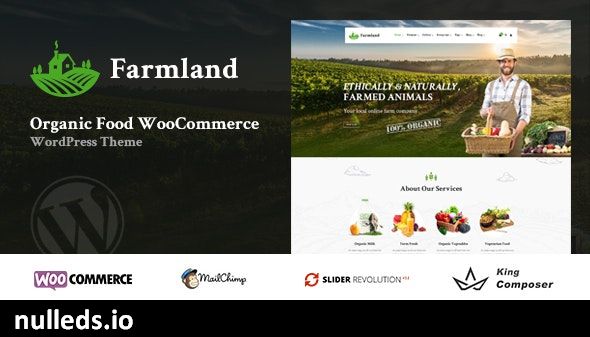 Farmland - Organic Food WooCommerce WordPress