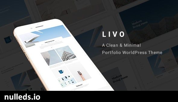 Livo - A Clean & Minimal Portfolio WordPress Theme