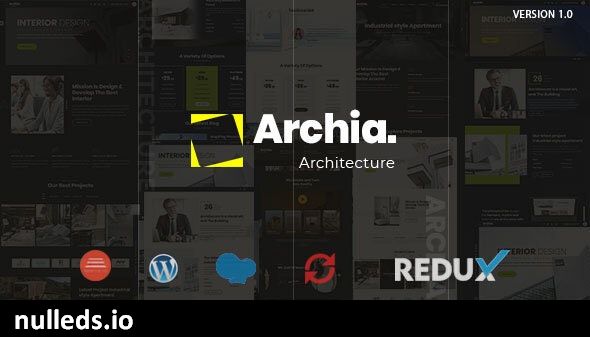 Archia - Architecture & Interior WordPress Theme