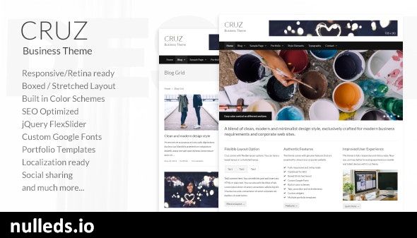 Cruz – Modern Business Wordpress