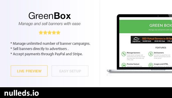 Green Box for WordPress - Manage and Sell Banners