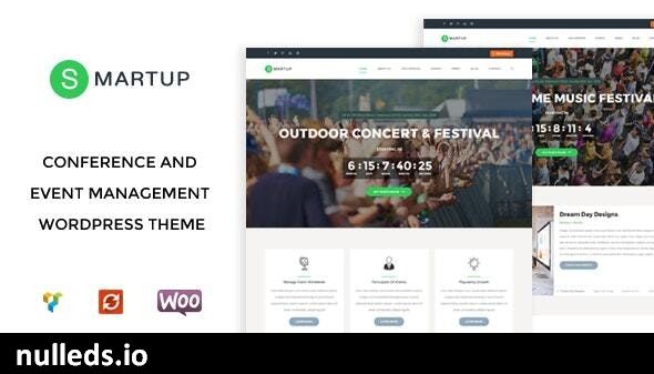 Smart Up - Conference & Event Management WordPress Theme