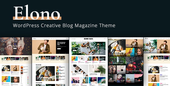 Elono - WordPress Blog Magazine Theme