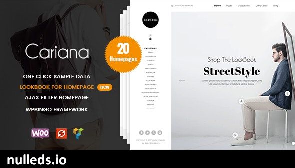 Cariana - WooCommerce Lookbook Fashion Theme