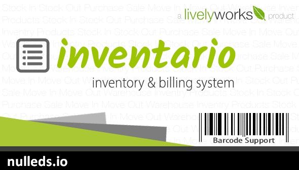 Inventario - Inventory & Billing Management Application