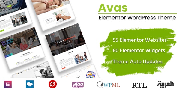 Avas - Elementor WordPress Theme