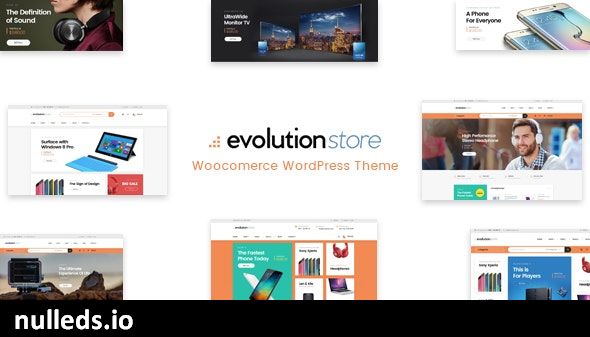 Evolution - WooCommerce Multipurpose WordPress Theme